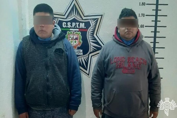 SSP Puebla asegura a narcomenudistas cómplices de “El Yan” en Texmelucan