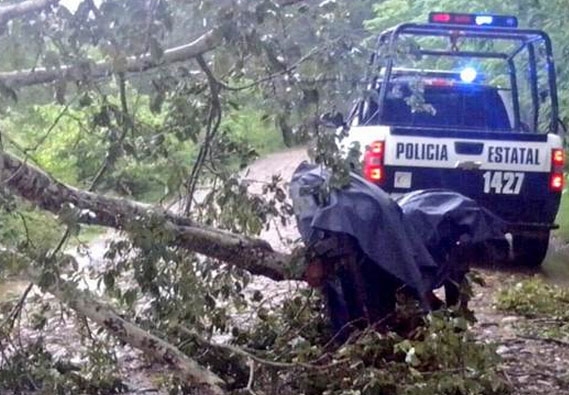 Inundaciones, mayor afectación en Veracruz por “Dolly”