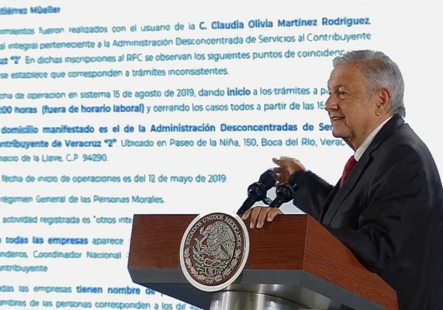 AMLO denuncia que lo incluyeron ilegalmente como socio en 26 empresas