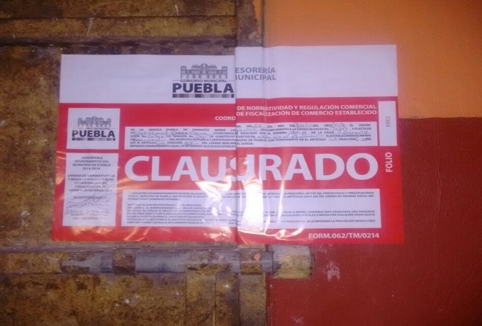 Clausuraron “La Vecindad” por irregularidades tras operativo de antros en Puebla