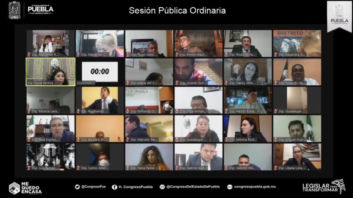 Aprueban Ley de Egresos 2021 para Puebla por 96.5 mil mdp