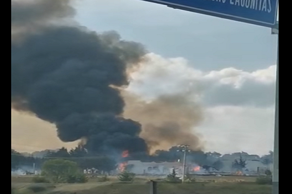 Estalla polvorín en Sanctorum, Tlaxcala; 15 lesionados y cuatro muertos; saldo preliminar
