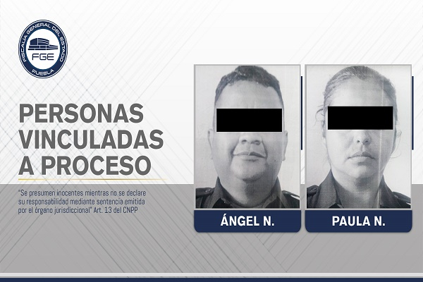 Por golpear a dos personas, policías de Atlixco fueron vinculados a proceso