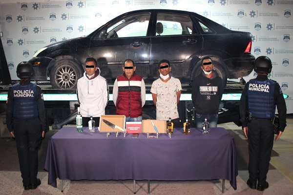 Desarticulan a la banda “Los Cerezos”, asaltantes de tiendas Oxxo en Puebla