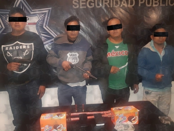 Cayó banda de asaltantes; uno sería regidor de La Resurrección