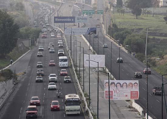 Cierran vialidades por obras de modernización del Periférico Ecológico