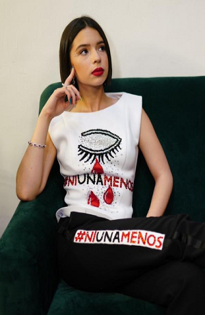 Ángela Aguilar se pronuncia “NiUnaMenos en los Spotify Awards