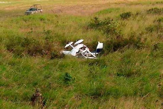 Se estrella avioneta en Chiapas; al menos dos muertos