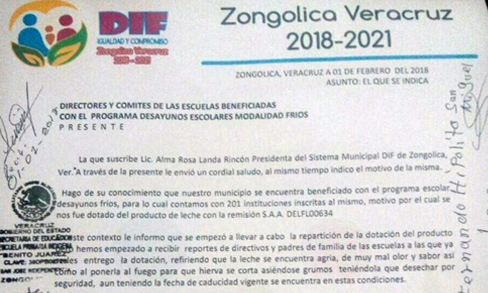 Gobierno de Veracruz reparte alimentos caducados a damnificados