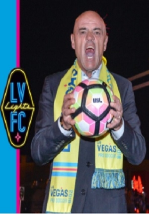 Chelís es designado DT de Las Vegas Lights Football Club