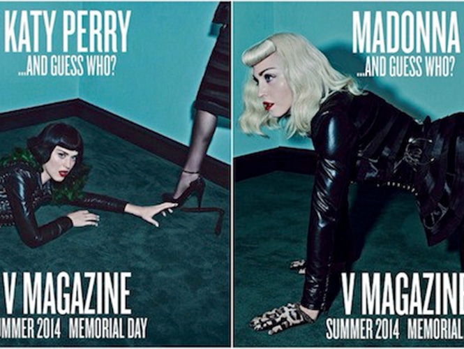 Madonna y Katy Perry protagonizan sesión sadomasoquista