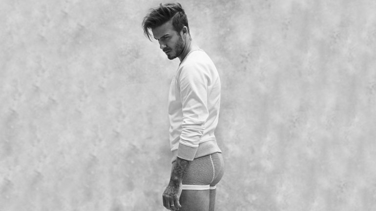 David Beckham, en calzones para promoción de H&M