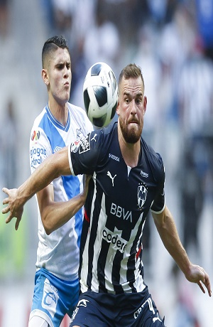 Club Puebla rescata empate 1-1 ante Rayados a dos minutos del final