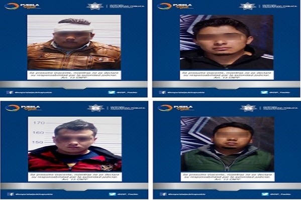 Cuatro ladrones fueron detenidos tras balacera en la colonia Las Palmas