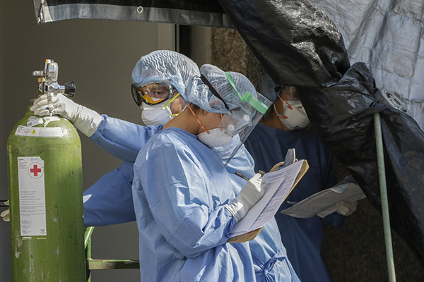 Cuatro pedidos de auxilio por dificultad respiratoria al día en Puebla