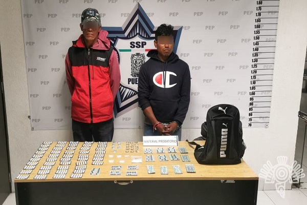 Vendedores de droga en “cachimbas” son capturados en Coronango