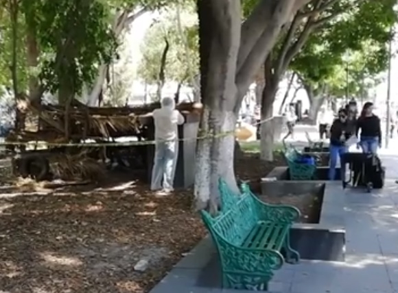Muere indigente dentro de registro de la CFE en el Paseo Bravo