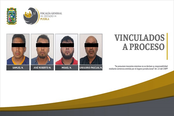 Extorsionadores son capturados y vinculados a proceso en Acajete