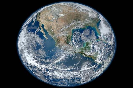 Así se ve México desde el espacio