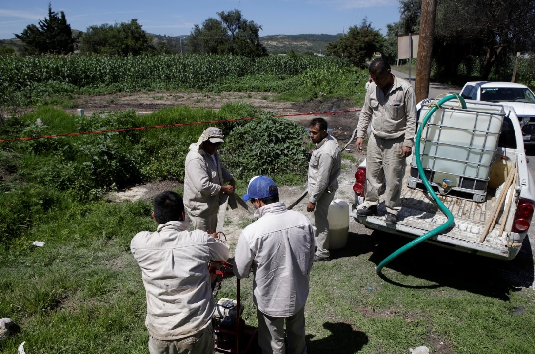 42 mil litros de huachicol recuperado en casi dos meses de gobierno de Barbosa