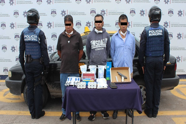 Asaltantes de abarrotera fueron asegurados en Fuentes de San Bartolo