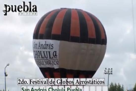 Festival de Globos Aerostáticos en San Andrés Cholula