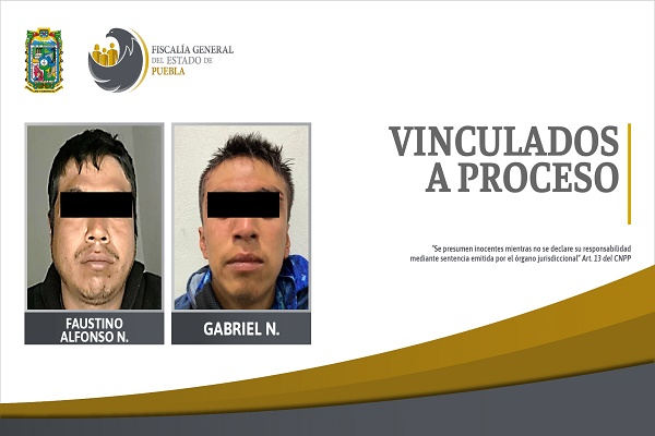 Asaltantes son vinculados a proceso en Puebla