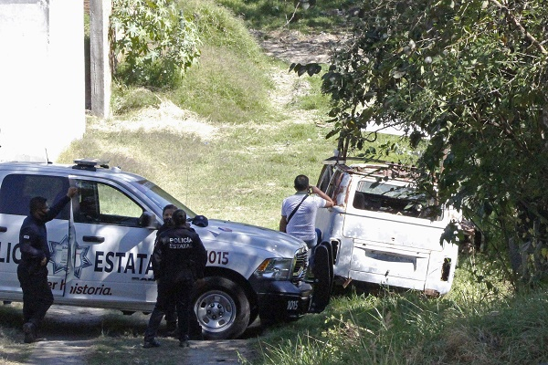 FOTOS: Hallan en Santa Cruz Buenavista restos de un brazo junto al río Atoyac