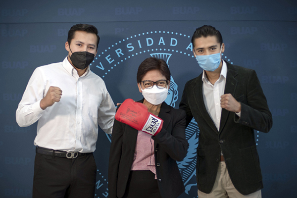 Saúl “El Matador” Rivera, ejemplo a seguir: rectora de la BUAP