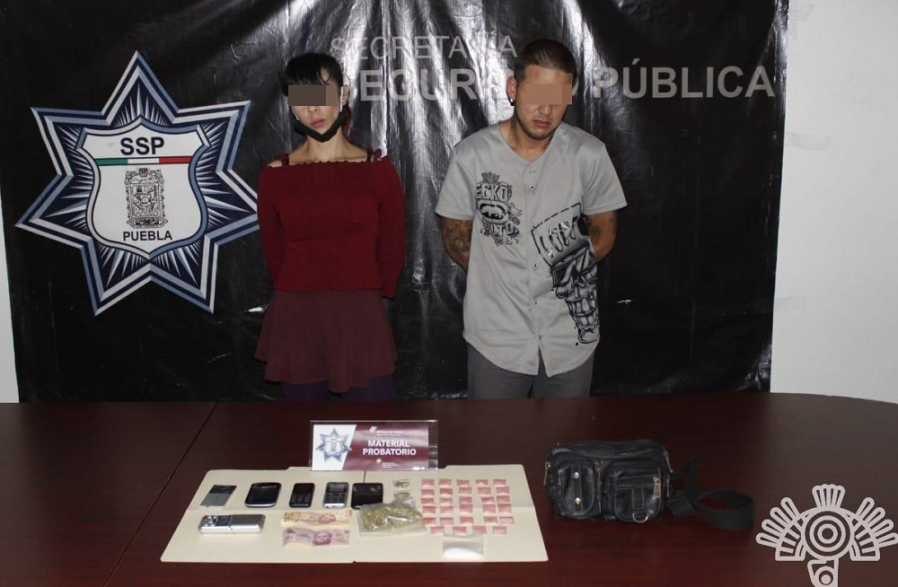 SSP Puebla detiene a narcovendedora ligada a “Los Sinaloa” en San Andrés Cholula