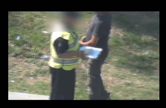 VIDEO: Agente vial de Puebla, detenido por corrupción