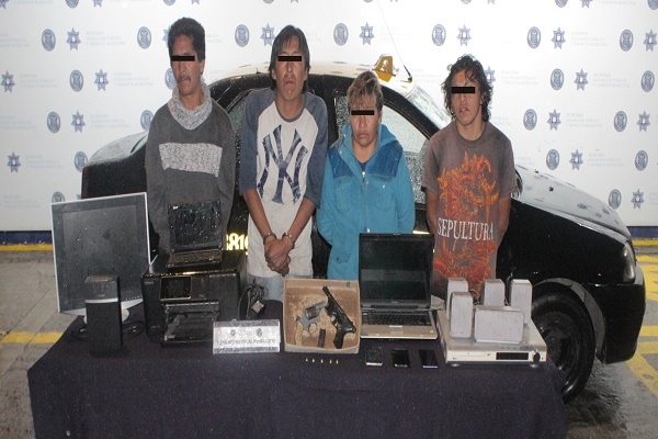 Policía capturó a banda de asaltantes en Minerales del Sur