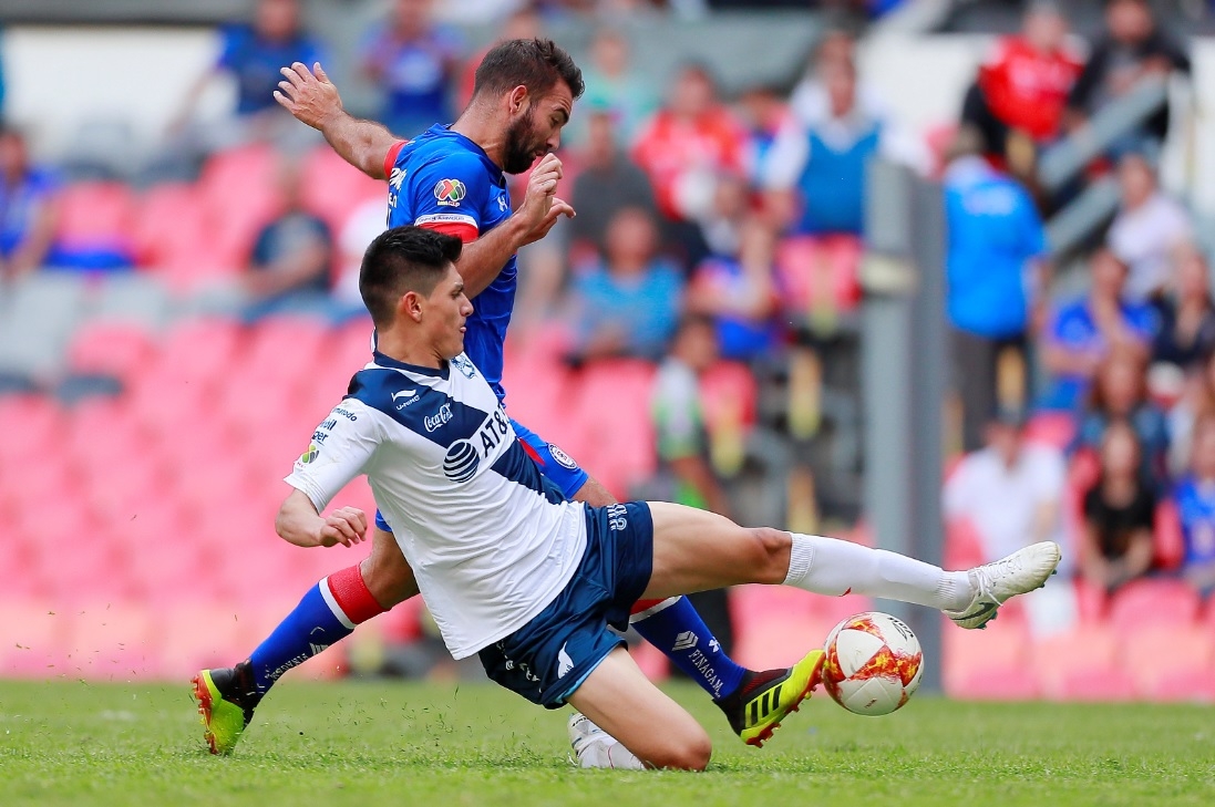 Club Puebla cayó 3-0 ante Cruz Azul en el Azteca