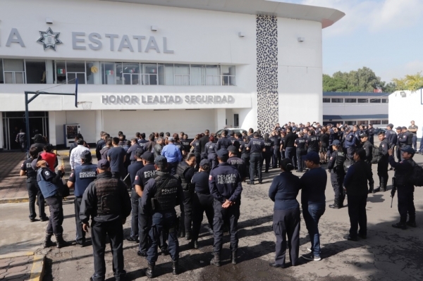 87% de policías de Puebla aprobaron examen de confianza