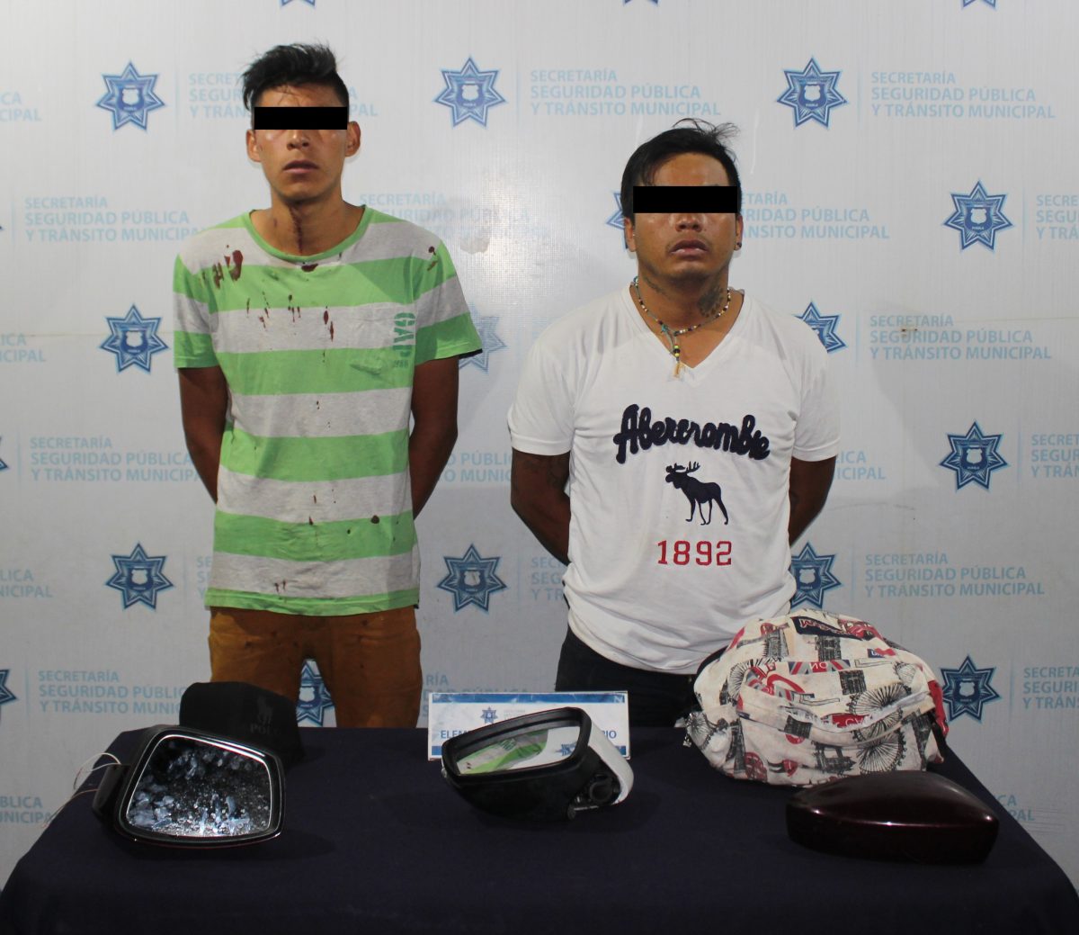 Cayeron dos ladrones de autopartes en la colonia González Ortega