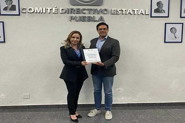 Paola Angón es designada coordinadora de alcaldes panistas en Puebla