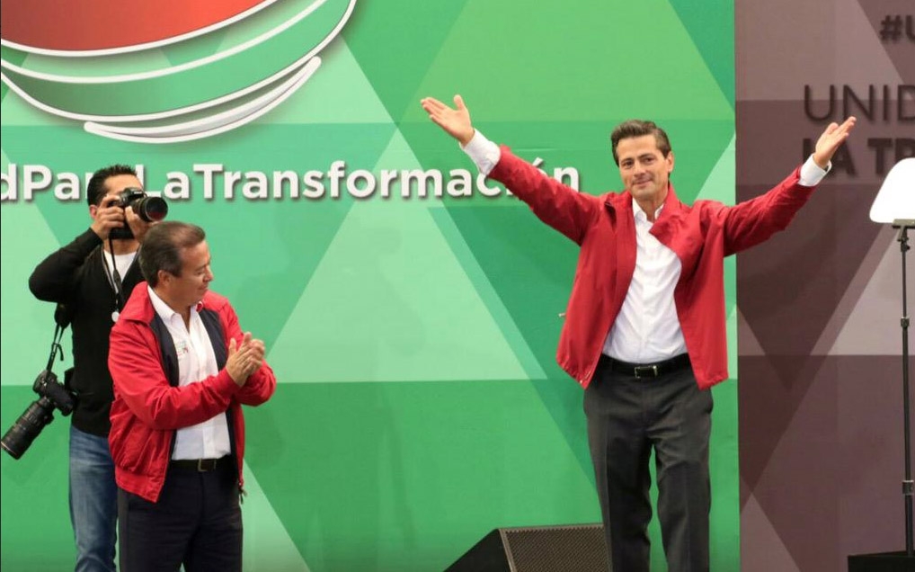 Priistas se reúnen en respaldo a Peña Nieto; pide rechazar populismo