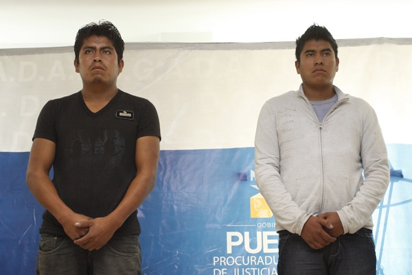 PGJ Puebla presenta a los feminicidas de Judith Coatl y Laura León Ortega