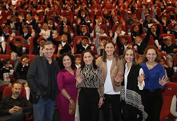 Dinorah López de Gali promueve la película “La leyenda de la Nahuala”