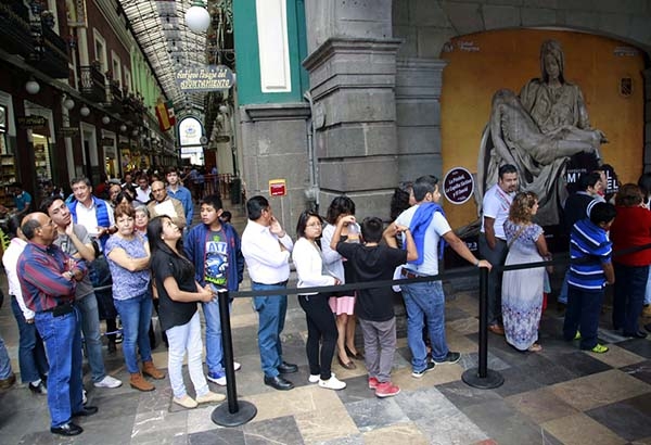 Exposición sobre Miguel Ángel interesó más a regios que a poblanos