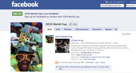 Brasil 2014, el mayor evento de la historia en Facebook