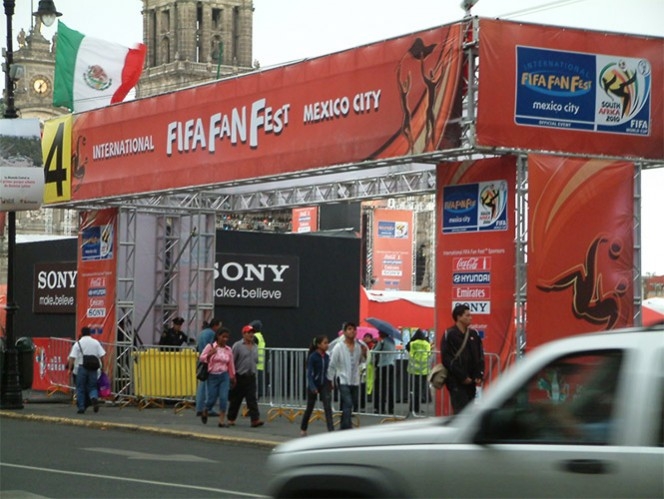 Brasil 2014: México se queda sin FIFA Fan Fest