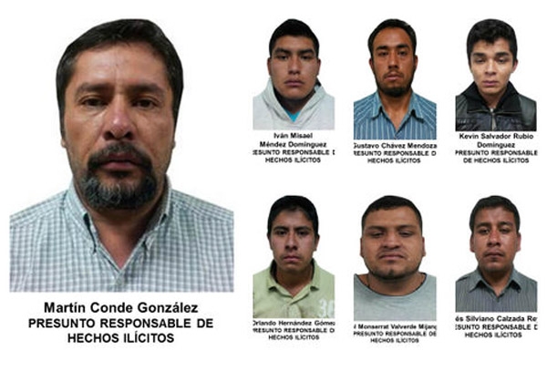 Capturan a siete secuestradores que operaban en Puebla y Edomex