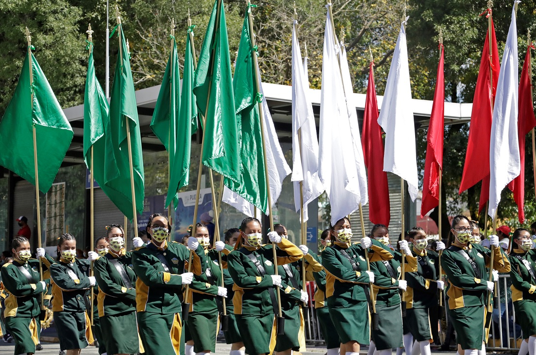 FOTOS. Así fue el desfile por el 111 aniversario de la Revolución Mexicana