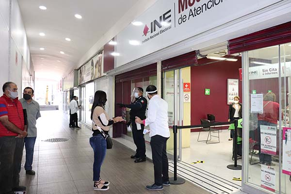 INE: ya se pueden recoger credenciales tramitadas antes de la elección