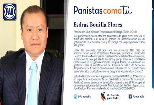 Activistas acusan a alcalde de Tepatlaxco de amenazarlos por denunciar actos de corrupción
