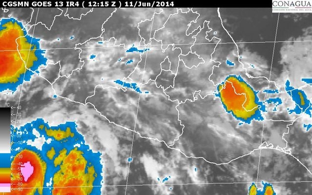 Cristina se convierte en huracán; lluvias muy fuertes en Puebla