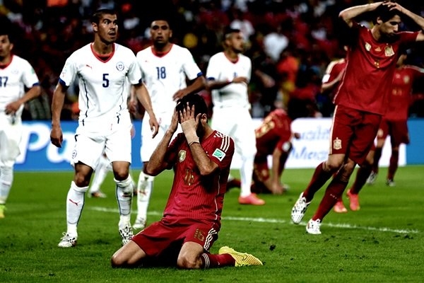 España dice adiós al Mundial, cayó 2-0 ante Chile