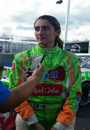MaJo Rodríguez tuvo destacada participación en la Nascar Peak México en Puebla