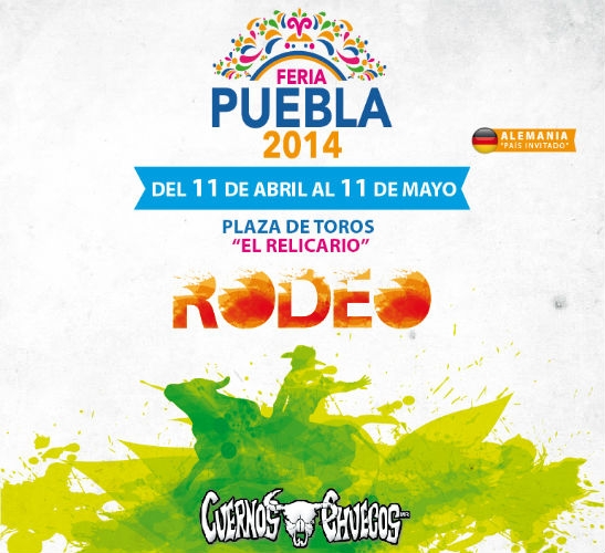 Feria de Puebla 2014: Show Cuernos Chuecos, este 19 de abril